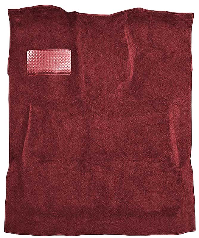 1974-93 Dodge D/W Series Pickup Truck Extended Cab 2WD/Manual 4WD/All Cutpile Carpet Set Maroon