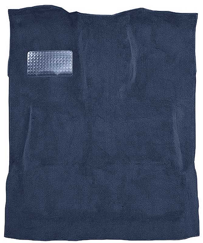1974-93 Dodge D/W Series Pickup Truck Extended Cab 2WD/Manual 4WD/All Cutpile Carpet Set Navy Blue