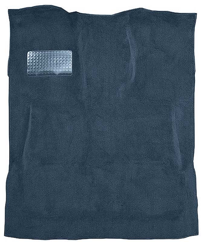 1974-93 Dodge D/W Series Pickup Truck Extended Cab 2WD/Manual 4WD/All Cutpile Carpet Set Regatta Blue
