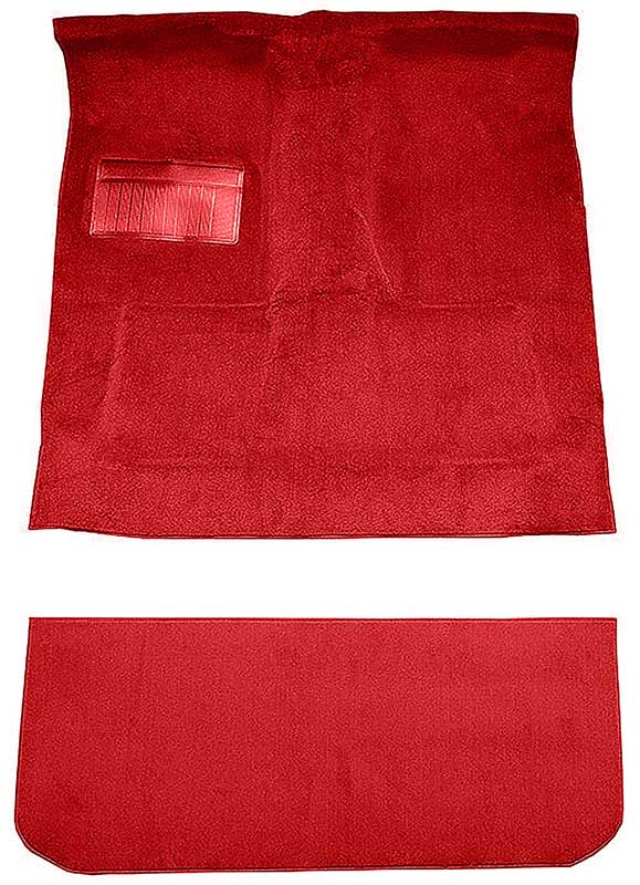 1978-79 Dodge D150 Li'l Red Express Automatic Cutpile Carpet Set Oxblood