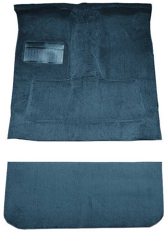 1978-79 Dodge D150 Li'l Red Express Automatic Cutpile Carpet Set Dark Blue