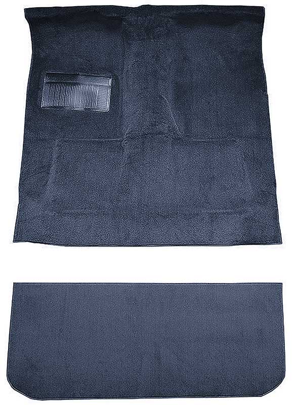 1978-79 Dodge D150 Li'l Red Express Automatic Cutpile Carpet Set Navy Blue