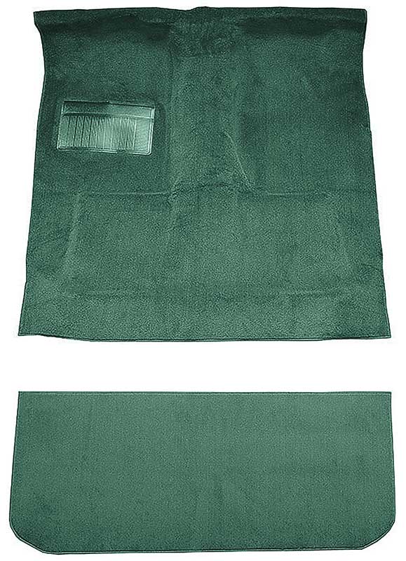 1978-79 Dodge D150 Li'l Red Express Automatic Cutpile Carpet Set Jade Green