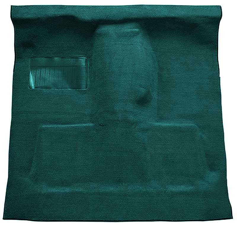 1974-93 Dodge D-Series Pickup Truck Regular Cab 2WD/Automatic Cutpile Carpet Set Blue Green