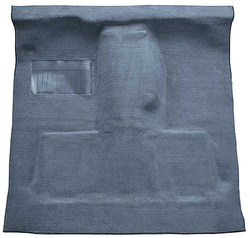 1974-93 Dodge D-Series Pickup Truck Regular Cab 2WD/Automatic Cutpile Carpet Set Crystal Blue