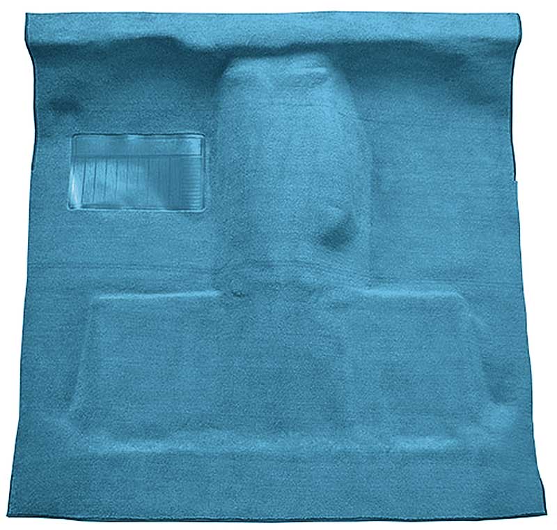 1974-93 Dodge D-Series Pickup Truck Regular Cab 2WD/Automatic Cutpile Carpet Set Ocean Blue
