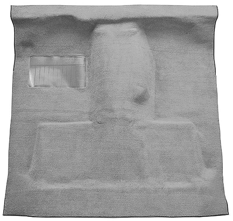 1974-93 Dodge D-Series Pickup Truck Regular Cab 2WD/Automatic Cutpile Carpet Set Medium Gray