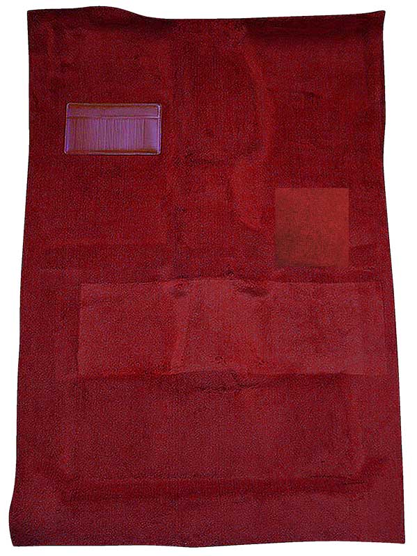 1975-85 Dodge D/W Series Pickup Truck Crew Cab 2WD/Manual 4WD/All Cutpile Carpet Set Oxblood