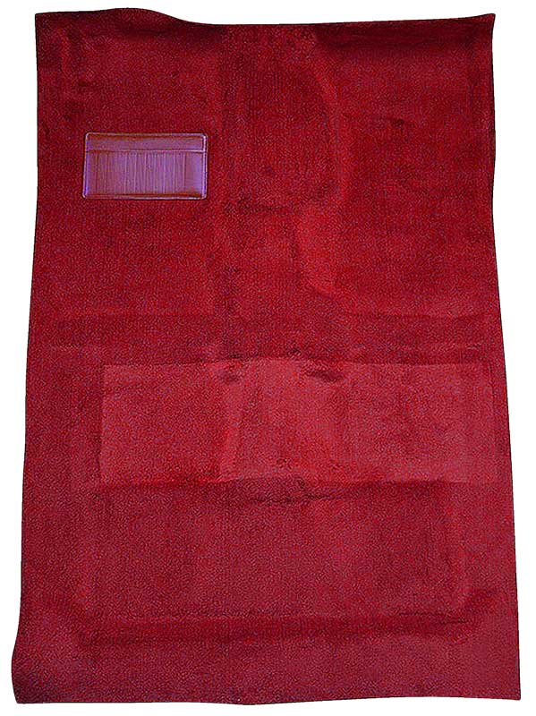1975-85 Dodge D/W Series Pickup Truck Crew Cab 2WD/Manual 4WD/All Cutpile Carpet Set Dark Red