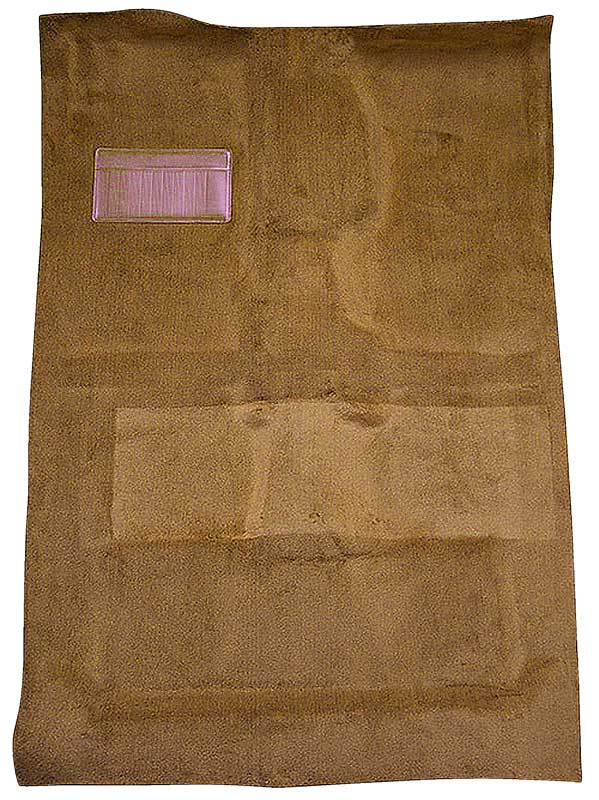 1975-85 Dodge D/W Series Pickup Truck Crew Cab 2WD/Manual 4WD/All Cutpile Carpet Set Saddle