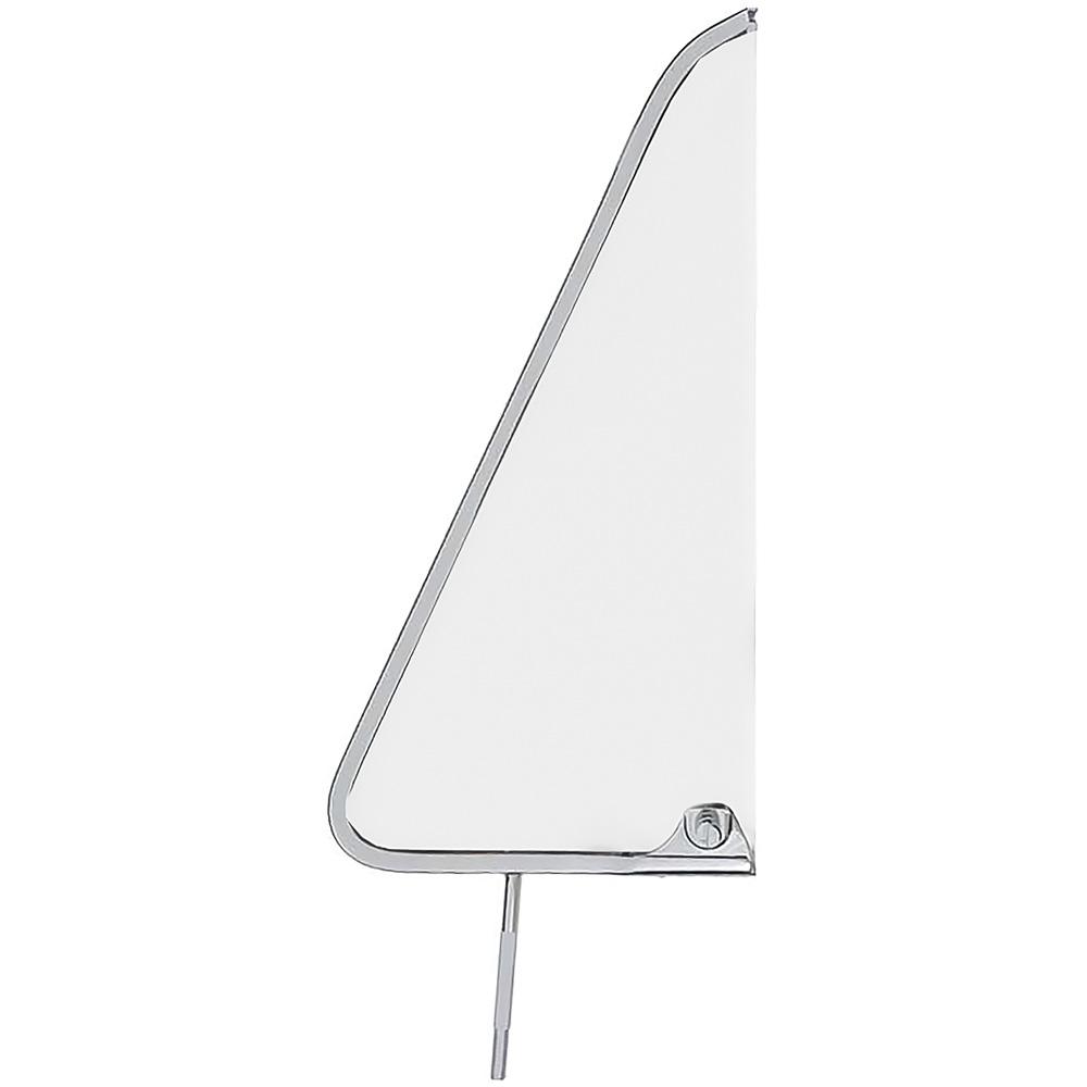 1964-66 Chevrolet, GMC Truck, Panel, Suburban Vent Glass With Frame Chrome Plated Clear Glass RH, Passenger Side