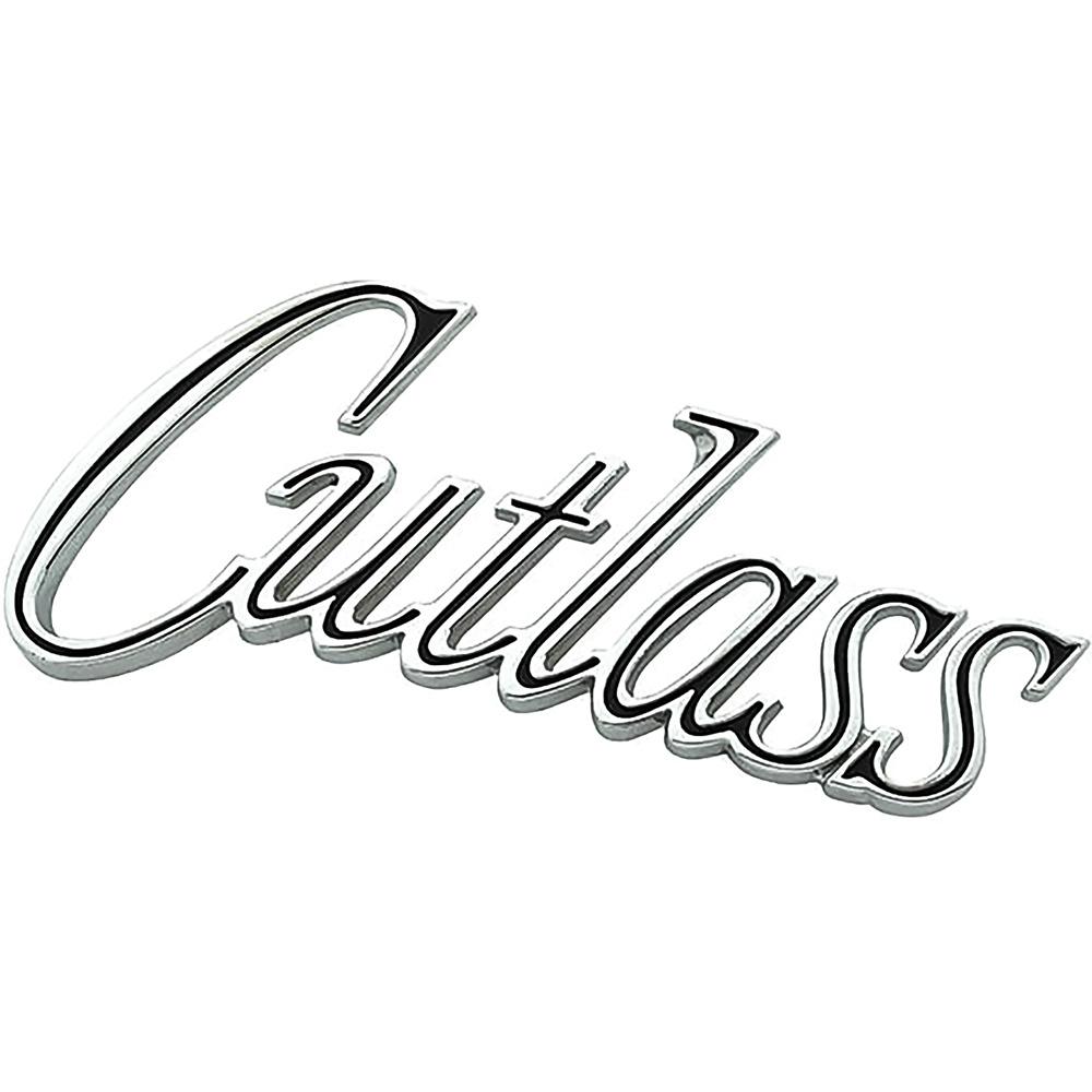 1970 Oldsmobile Cutlass Fender Emblem Cutlass Script