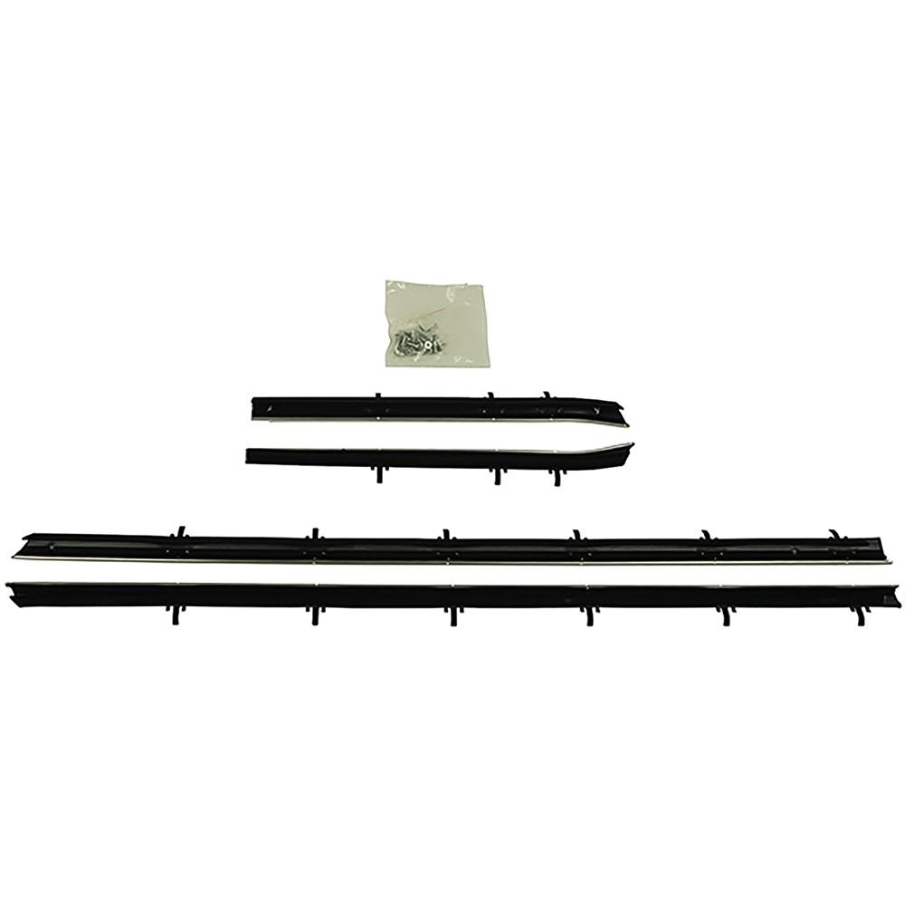 1967 Camaro, Firebird Window Felt/Belt Line Weatherstrip Set Convertible Replacement Style Outer Only 4-Piece - Brand: Windowfelts® from PUI