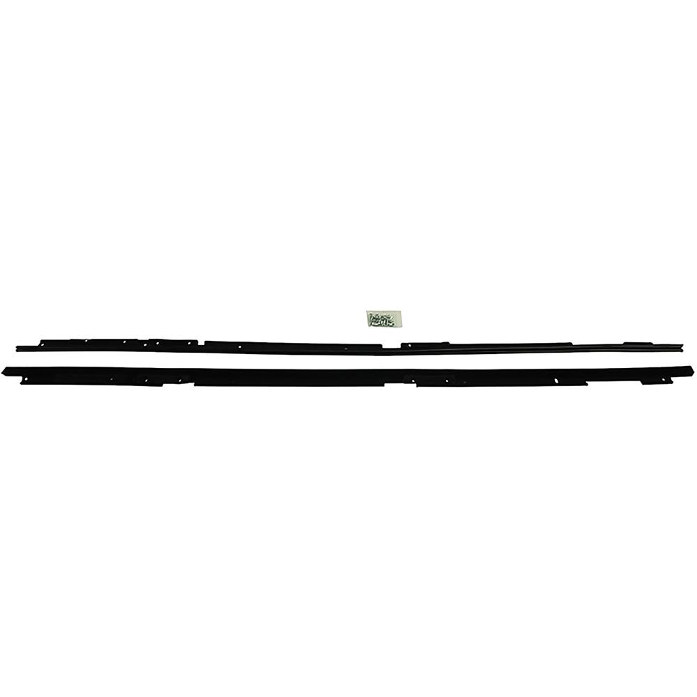 1982-92 Camaro, Firebird Window Felt/Belt Line Weatherstrip Set Replacement Style Outer Only 2-Piece - Brand: Windowfelts® from PUI