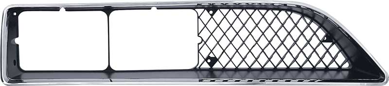 1978 Pontiac Trans Am Front Grill Black Passenger Side