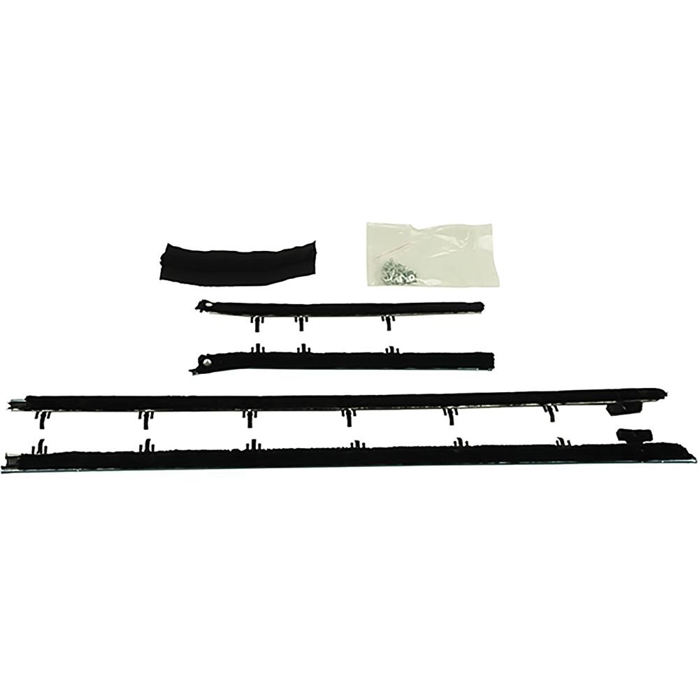 1967 Camaro, Firebird Window Felt/Belt Line Weatherstrip Set Coupe Original Style Outer Only 4-Piece - Brand: Windowfelts® from PUI