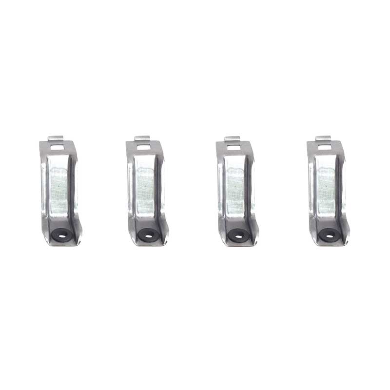 1967-68 Firebird Lower Grill Support Bracket Set 4 Piece Set