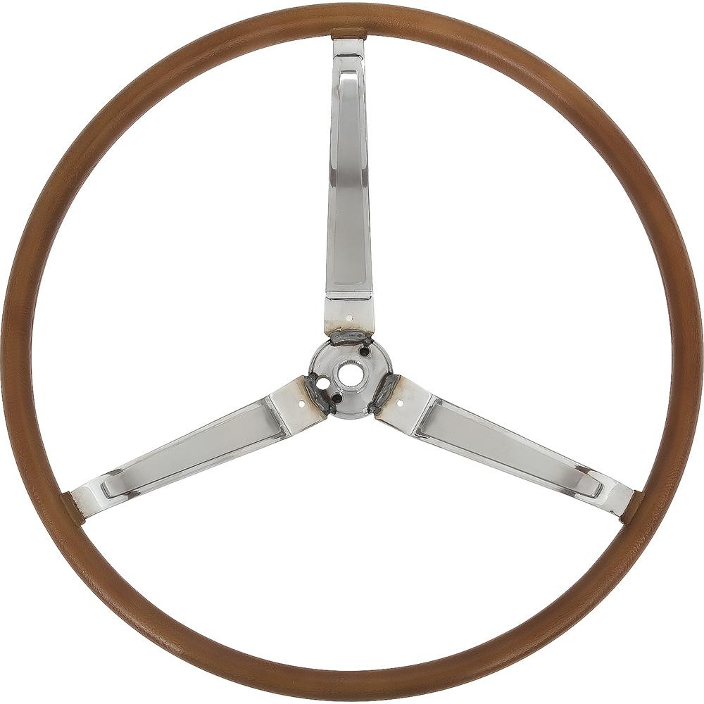 1967 Pontiac Firebird, GTO, Lemans, Tempest Deluxe Simulated Wood Steering Wheel