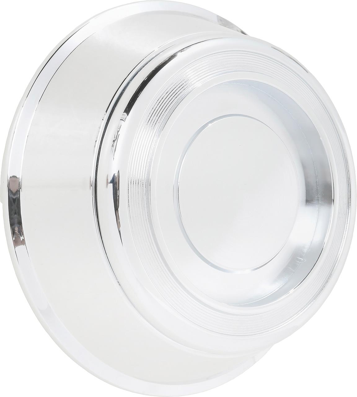 1967-68 Firebird, GTO, LeMans, Bonneville, Catalina Horn Button Cap and Housing Chrome Finish For Deluxe Wood Wheel