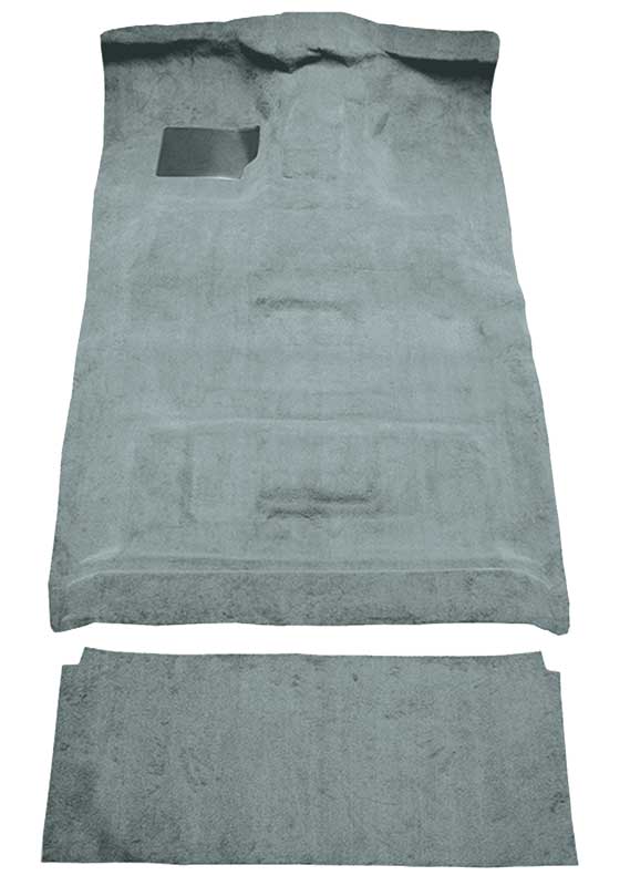 1987-96 Ford F-Series Crew Cab w/ High Tunnel - Molded Cutpile Carpet Set - Opal