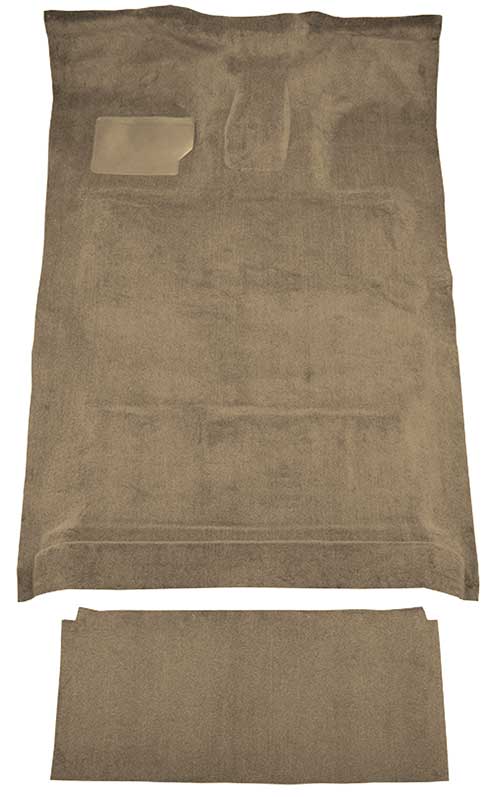 1990-96 Ford F-350 Crew Cab Automatic w/ Electric 4WD & Low Tunnel - Cutpile Carpet Kit - Desert Tan