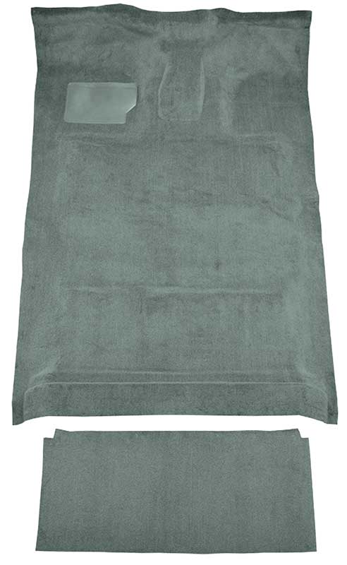 1990-96 Ford F-350 Crew Cab Automatic w/ Electric 4WD & Low Tunnel - Cutpile Carpet Kit - Opal