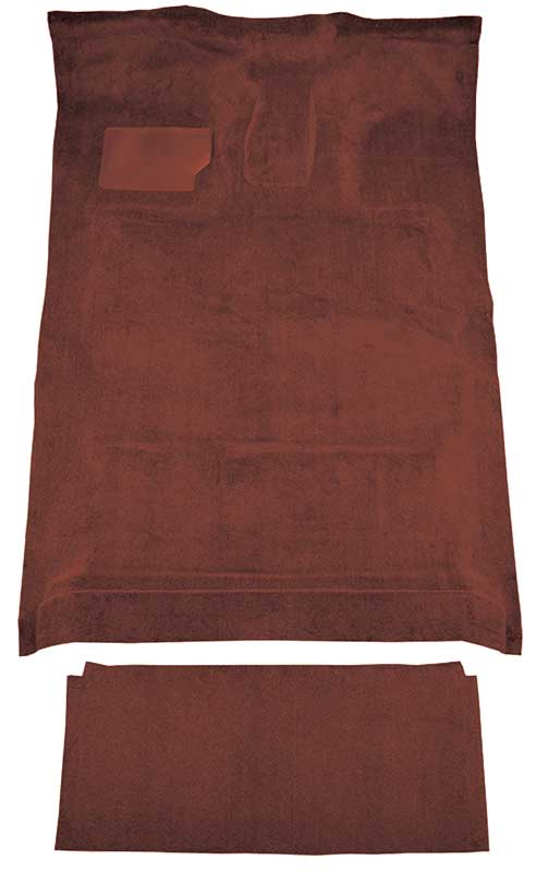 1990-96 Ford F-350 Crew Cab Automatic w/ Electric 4WD & Low Tunnel - Cutpile Carpet Kit - Maple / Canyon
