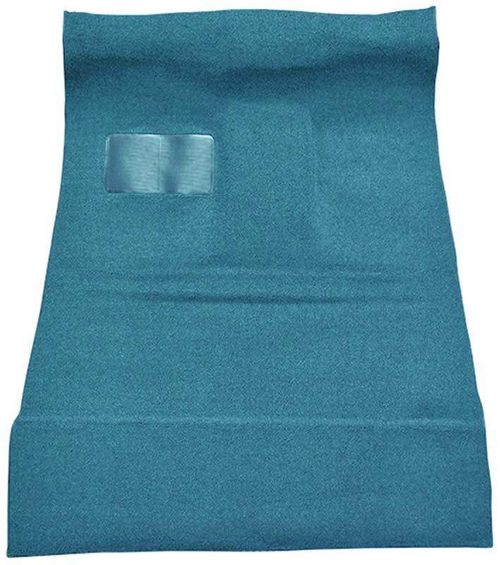 1948-52 Ford F1 w/ Low Tunnel - Molded - Loop Carpet Set - Medium Blue