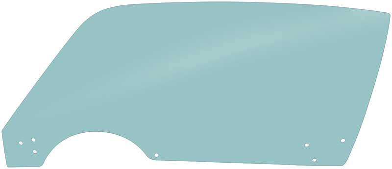 1970-71 Camaro / Firebird 1st Design Tinted Door Glass LH
