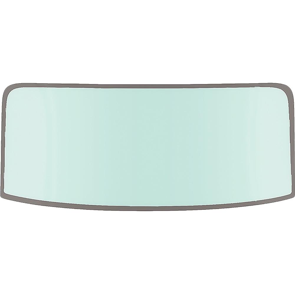 1967-69 Camaro, Firebird Coupe Back Window Glass Flush Mount Glue-In No Molding Needed Light Green Tint
