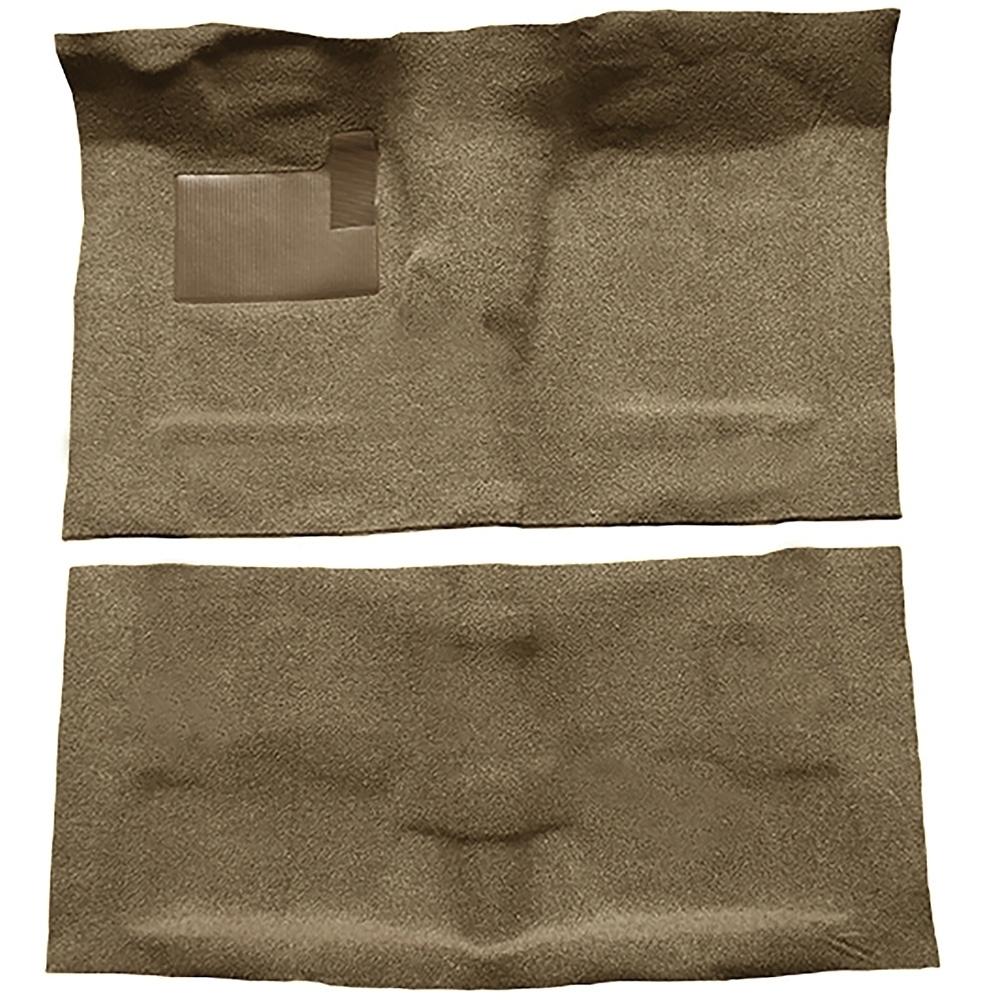 1968-72 Pontiac GTO 2-Door 4-Speed Complete Molded Carpet Set Loop Gold