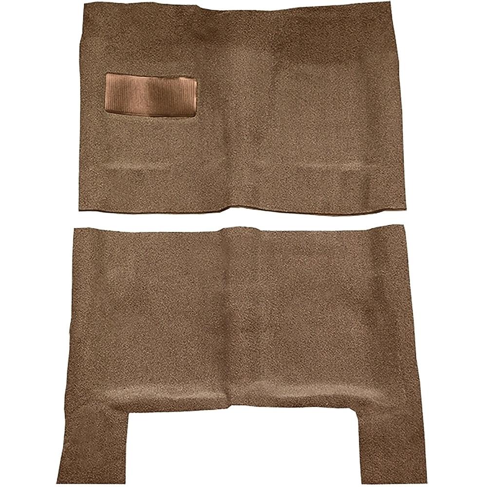 1964-67 Skylark, Chevelle, Cutlass 2 or 4-Door Automatic Complete Molded Carpet Set Loop Saddle
