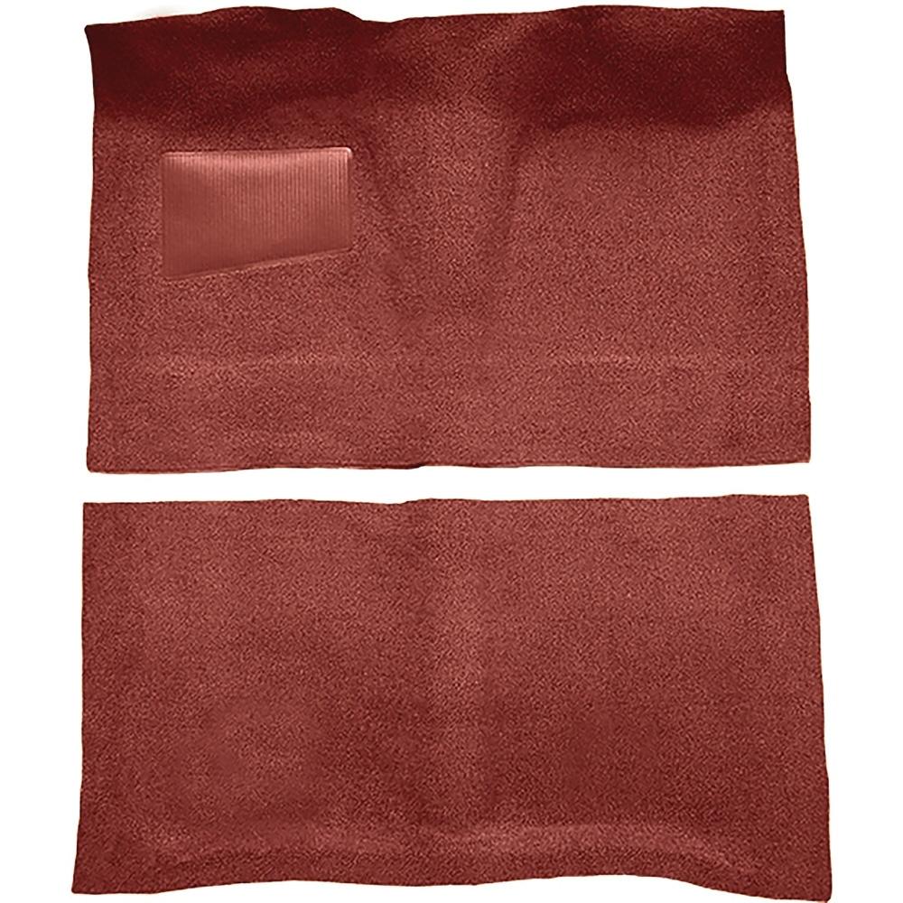 1964-65 Pontiac GTO 2-Door Automatic Complete Molded Carpet Set Loop Red
