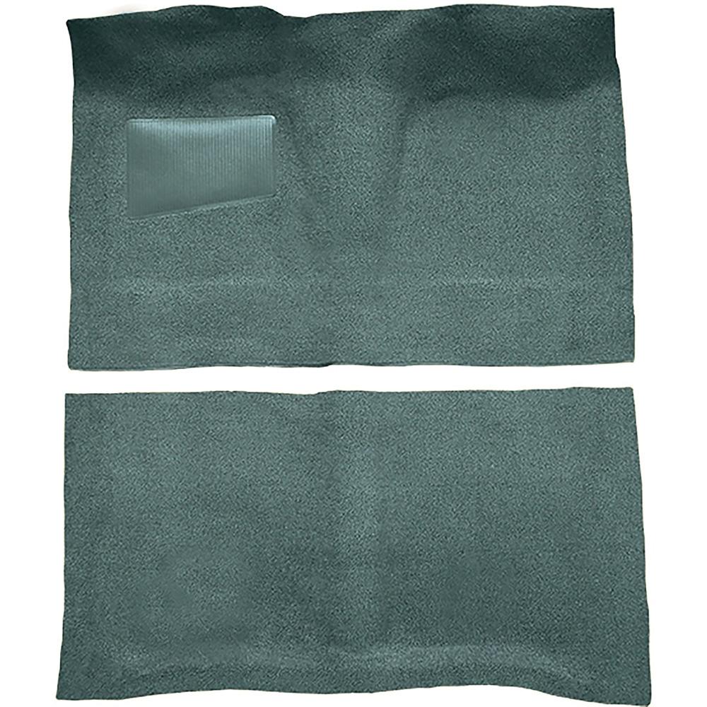 1964-65 Pontiac GTO 2-Door Automatic Complete Molded Carpet Set Loop Aqua