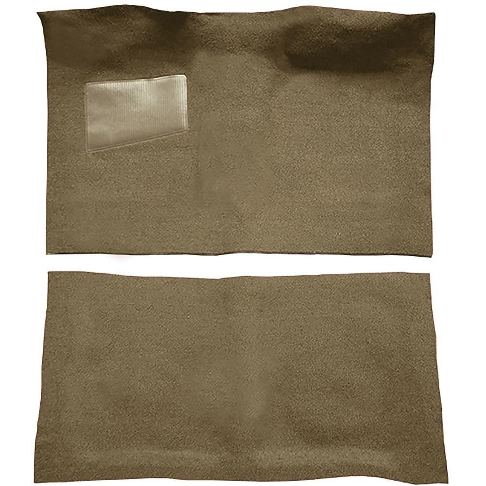 1964-65 Pontiac GTO 2-Door 4-Speed Complete Molded Carpet Set Loop Gold