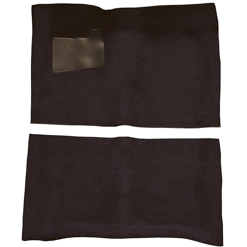 1966-67 Pontiac GTO 2-Door Automatic Complete Molded Carpet Set Loop Plum