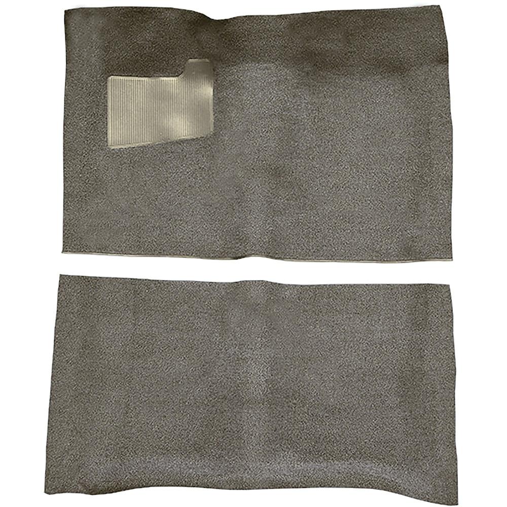 1966-67 Pontiac GTO 2-Door Automatic Complete Molded Carpet Set Loop Fawn Sandalwood