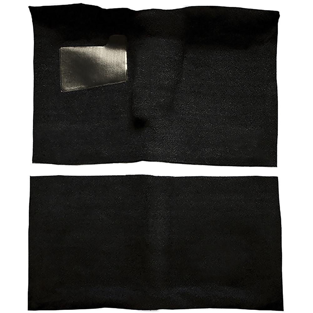 1966-67 Pontiac GTO 2-Door 4-Speed Complete Molded Carpet Set Loop Black