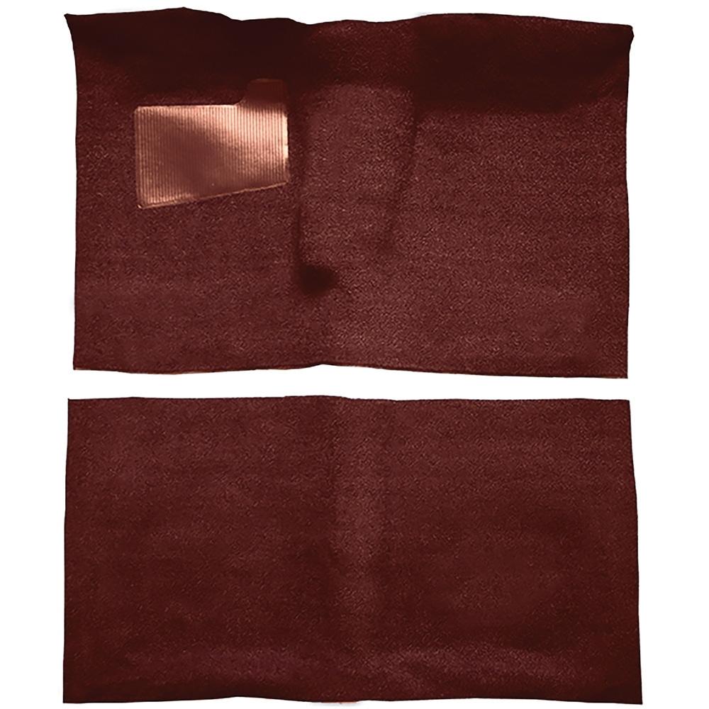 1966-67 Pontiac GTO 2-Door 4-Speed Complete Molded Carpet Set Loop Maroon