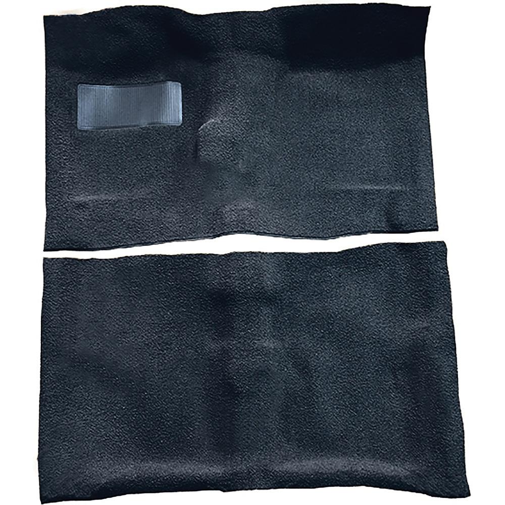 1964-67 Chevrolet El Camino 4-Speed Complete Molded Carpet Set Loop Dark Blue