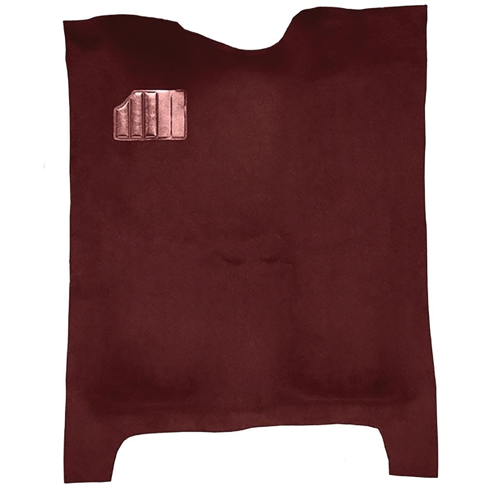 1978-87 El Camino, Caballero Manual or Automatic Complete Molded Carpet Set Cutpile Maroon
