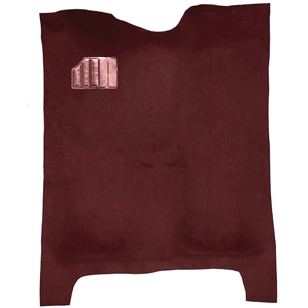 1978-87 El Camino, Caballero Manual or Automatic Complete Molded Carpet Set Cutpile Claret / Oxblood