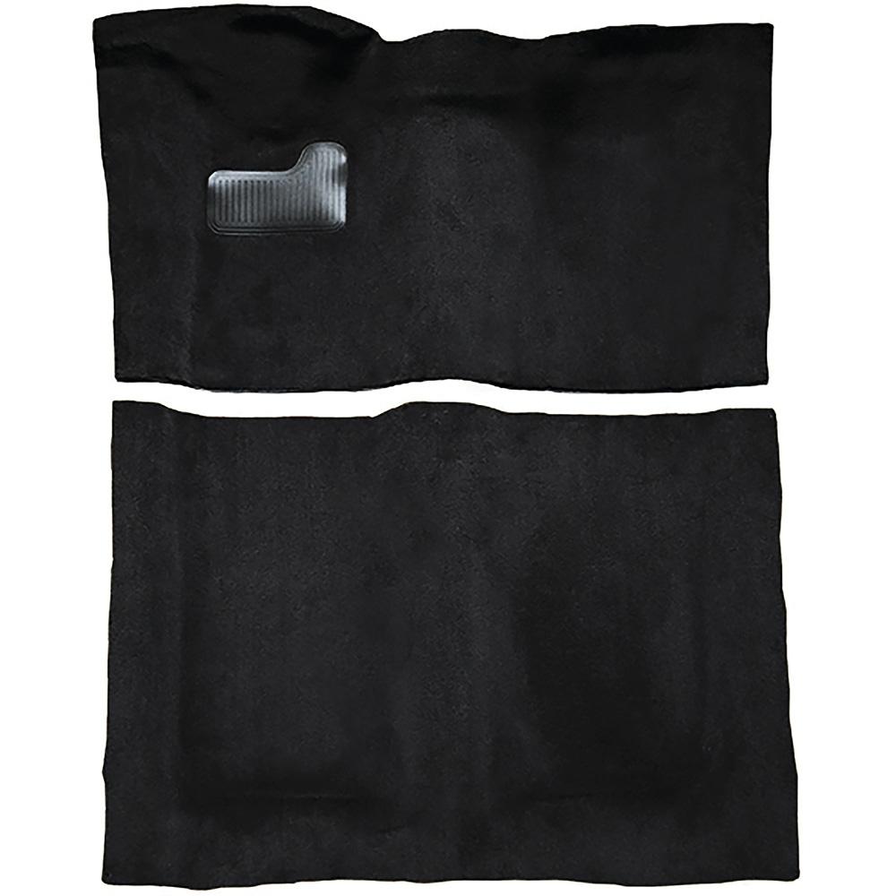 1976 El Camino, Sprint Manual or Automatic Complete Molded Carpet Set Cutpile Mass-Backing Black