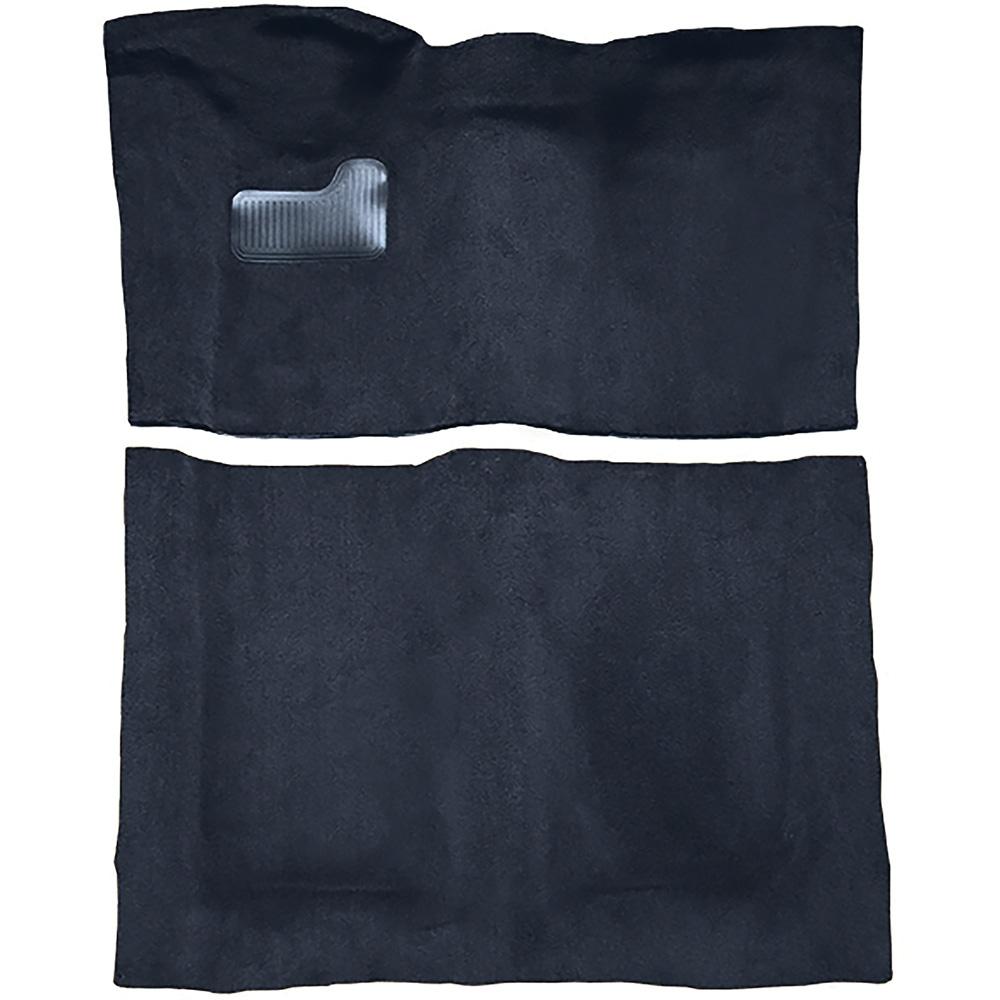 1976 El Camino, Sprint Manual or Automatic Complete Molded Carpet Set Cutpile Mass-Backing Navy Blue