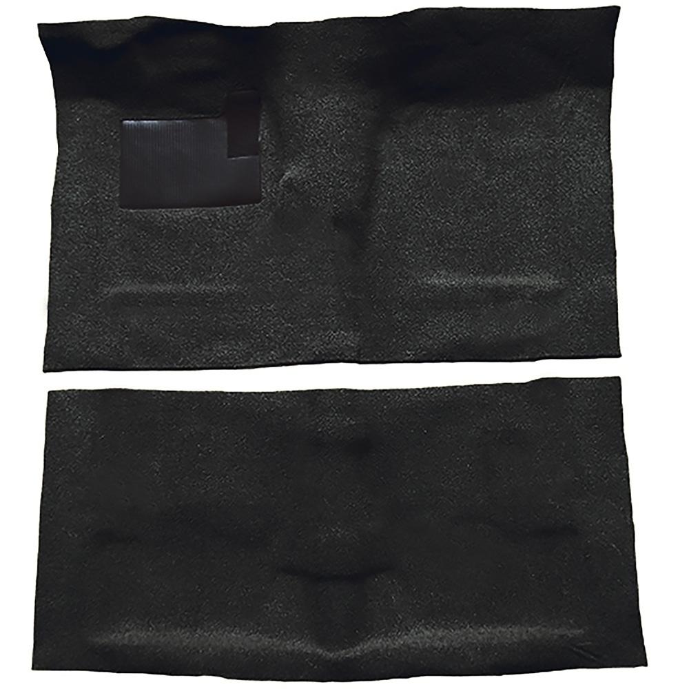 1968-72 Pontiac GTO 2-Door 4-Speed Complete Molded Carpet Set Loop Mass-Backing Black