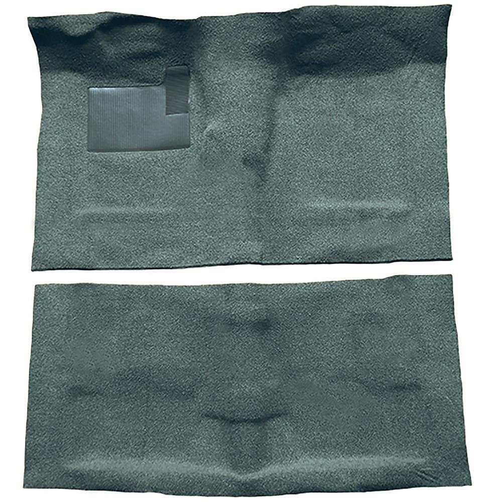 1968-72 Pontiac GTO 2-Door 4-Speed Complete Molded Carpet Set Loop Mass-Backing Aqua