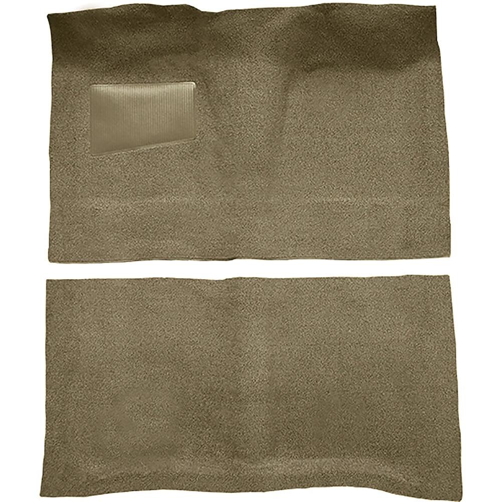 1964-65 Pontiac GTO 2-Door Automatic Complete Molded Carpet Set Loop Mass-Backing Gold