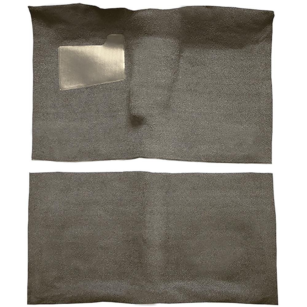 1966-67 Pontiac GTO 2-Door 4-Speed Complete Molded Carpet Set Loop Mass-Backing Fawn Sandalwood