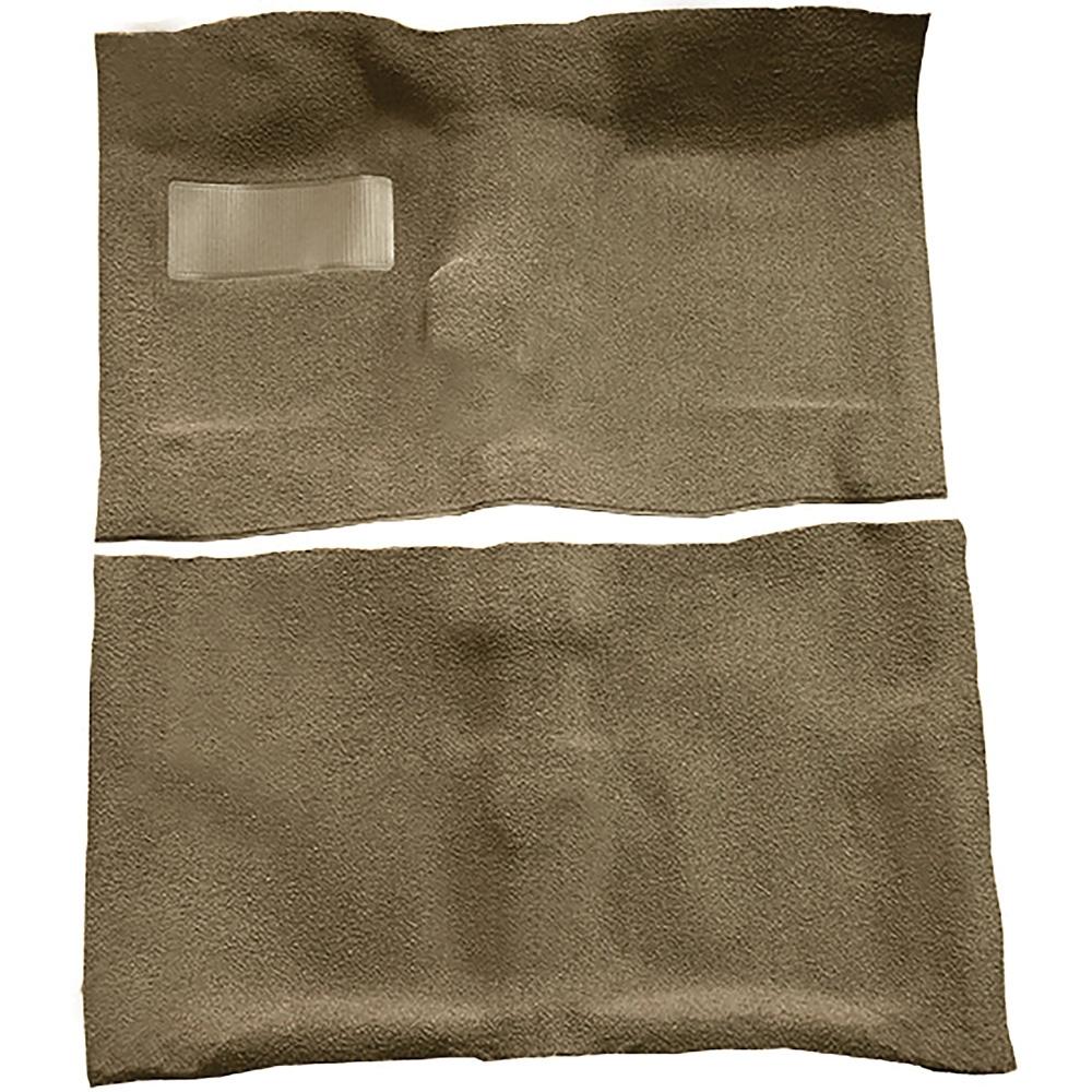 1964-67 Chevrolet El Camino 4-Speed Complete Molded Carpet Set Loop Mass-Backing Gold