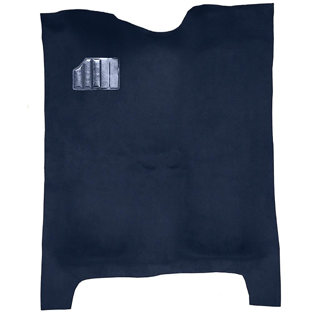 1978-87 El Camino, Caballero Manual or Automatic Complete Molded Carpet Set Cutpile Mass-Backing Blue